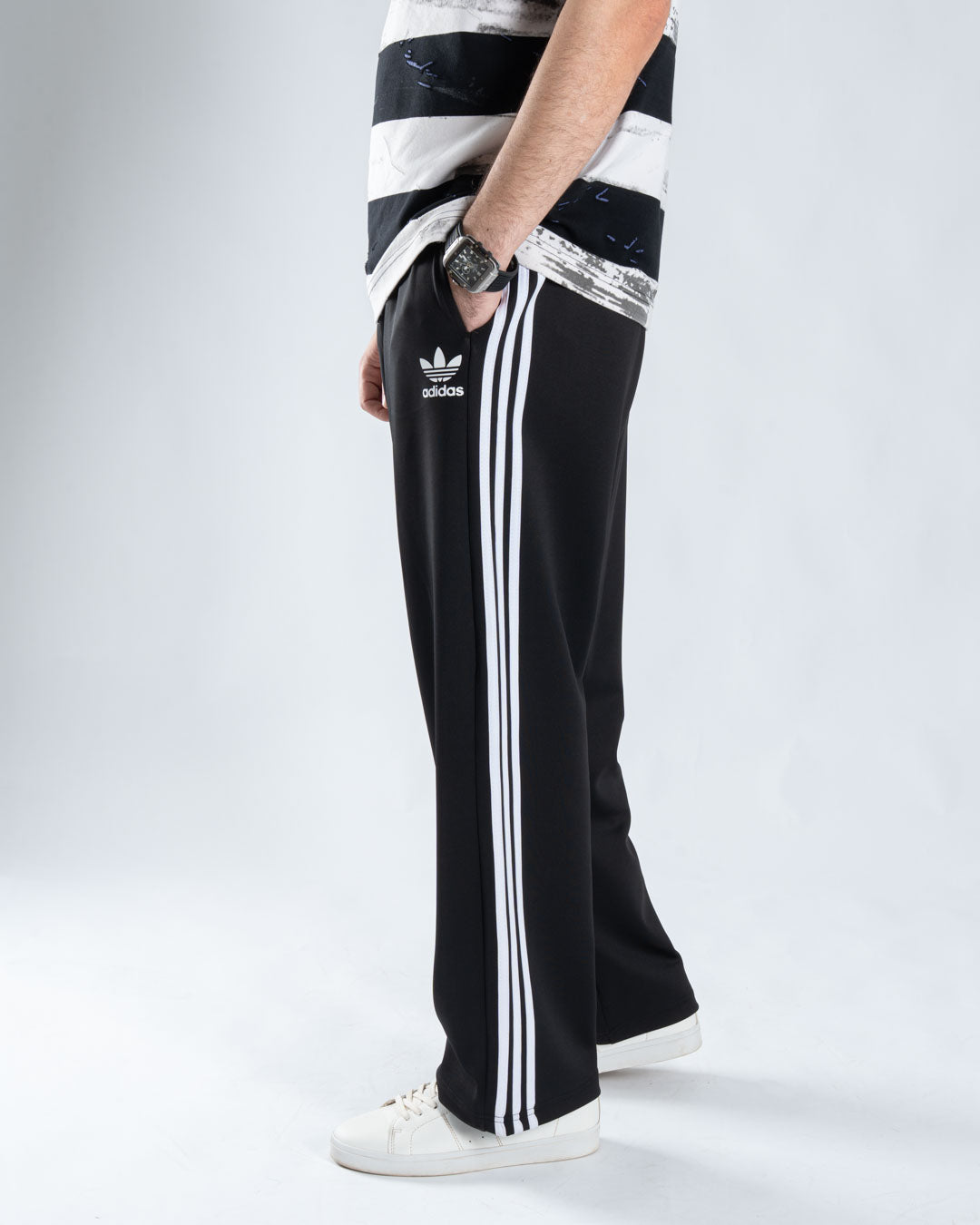 adidas gazelle silver green womens Adidas Wide Leg Pants – Modex