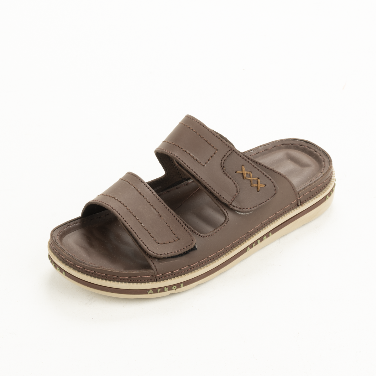 Men's Orthopedic Leather Slippers – Model 5002 Escotch