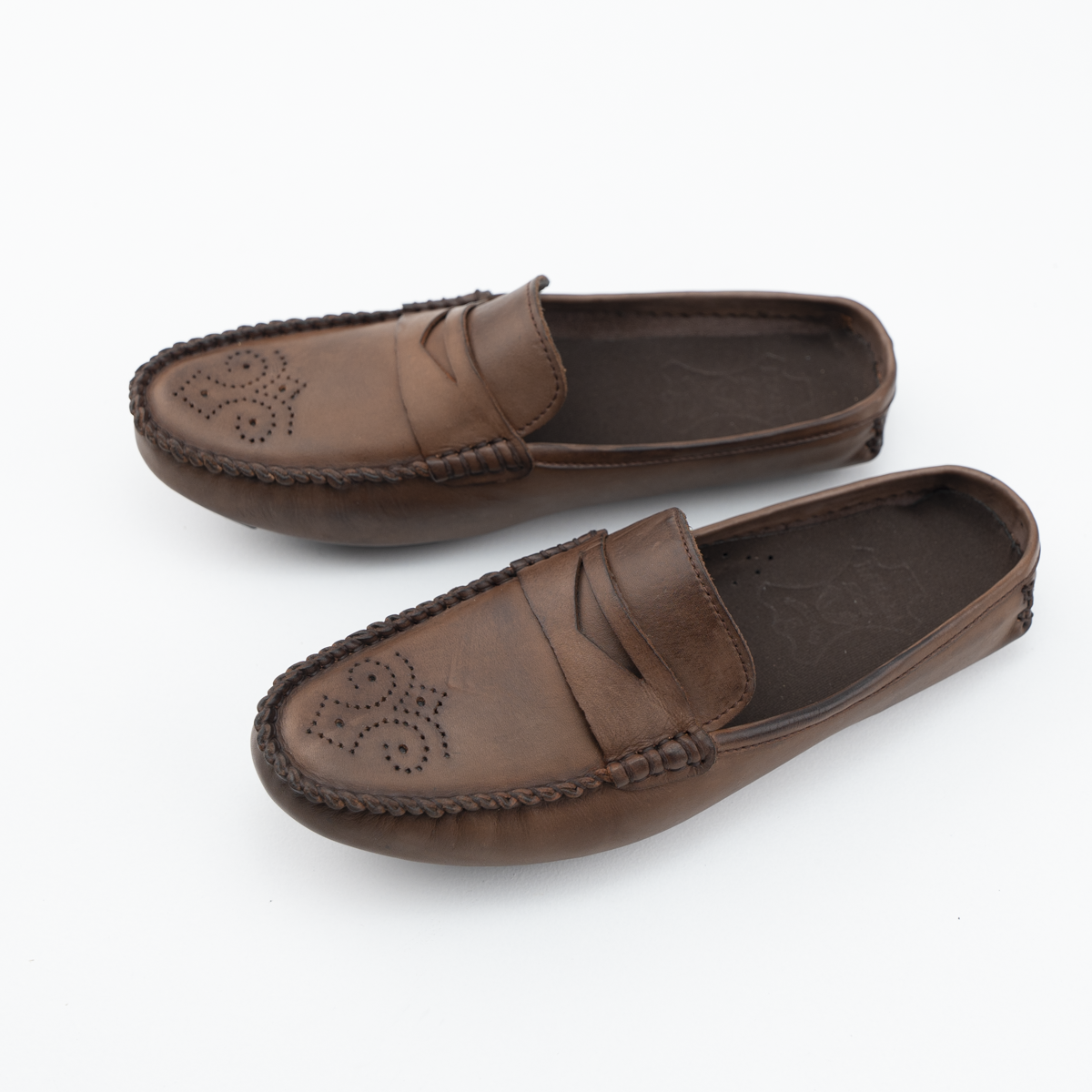 Timeless Leather Slippers