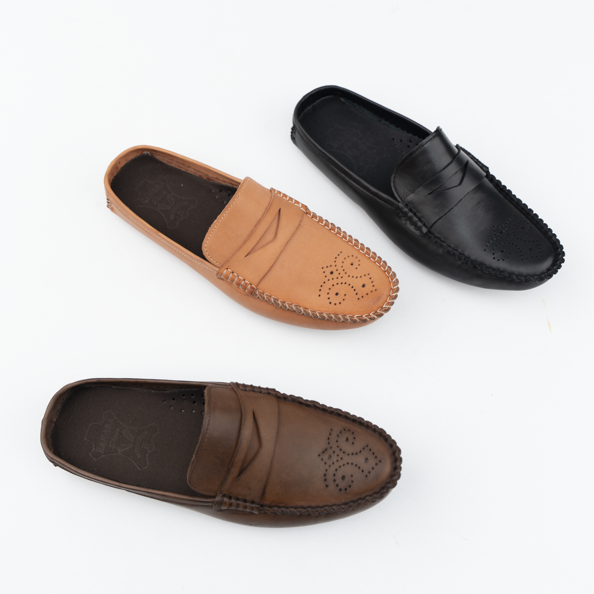 Timeless Leather Slippers