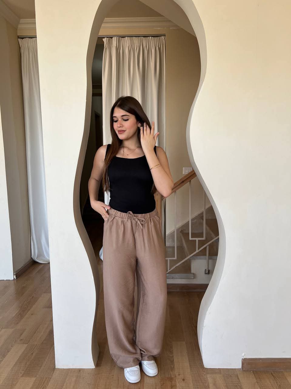 Trendy Linen Pants