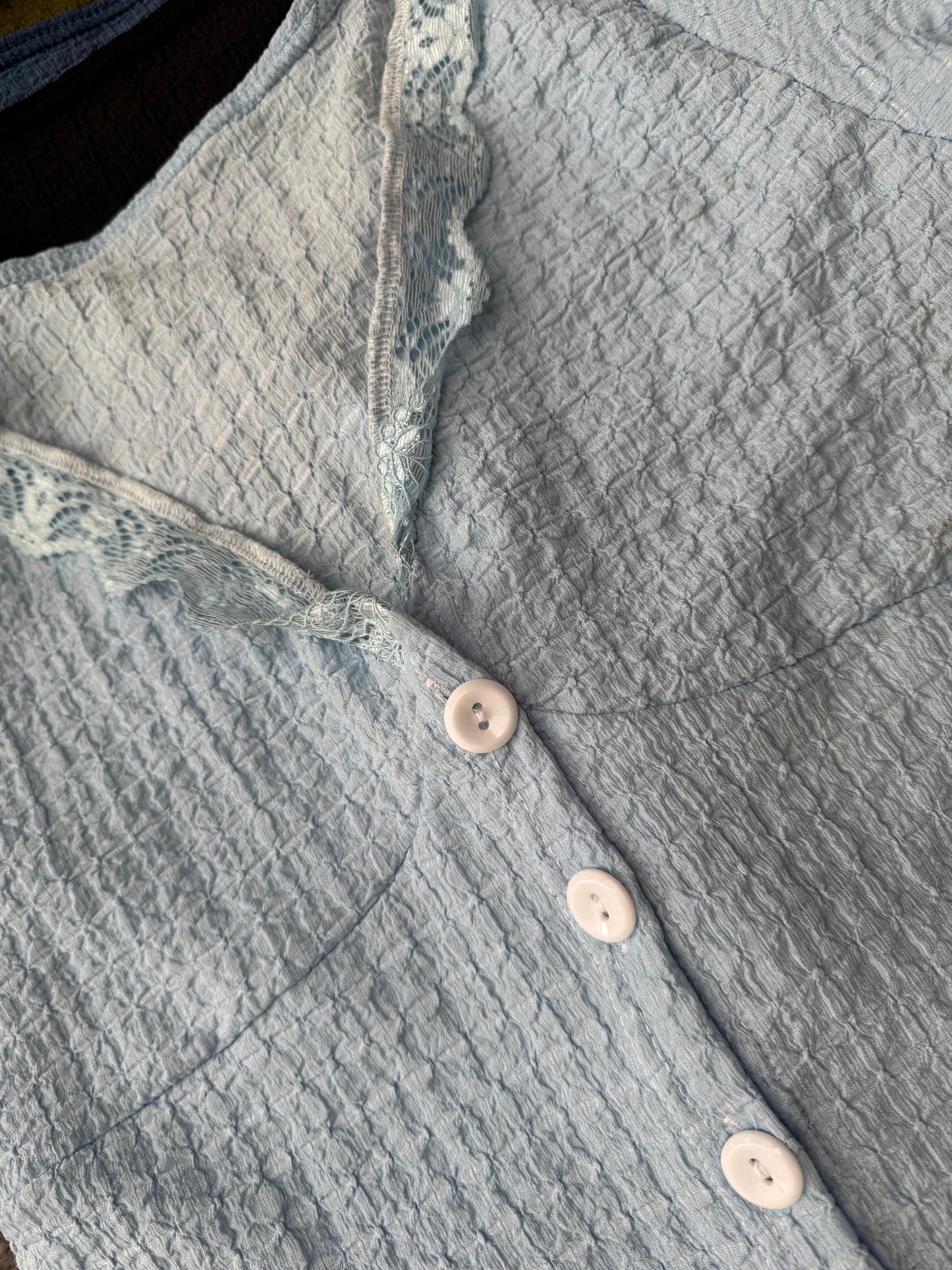 Hot Short Pajama Set with Buttoned Top