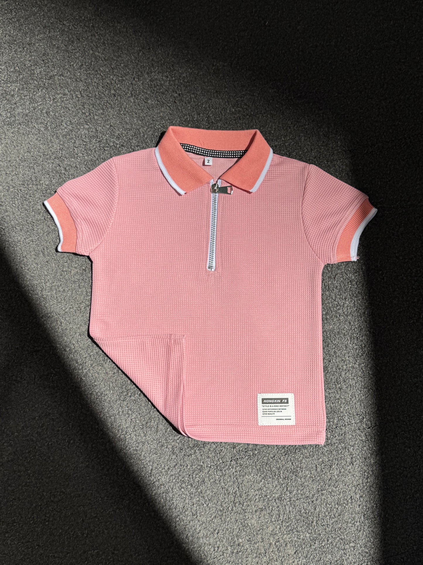 Kids Biscuit Collar T-Shirt – Soft Cotton