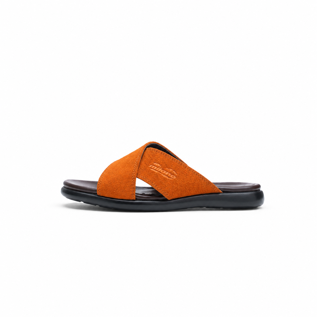 Men's Suede Cross Slippers