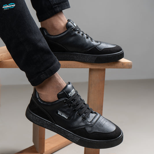 Imported Leather Sneakers