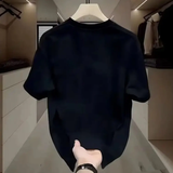 Men's Basic Half-Sleeve Cotton T-Shirt