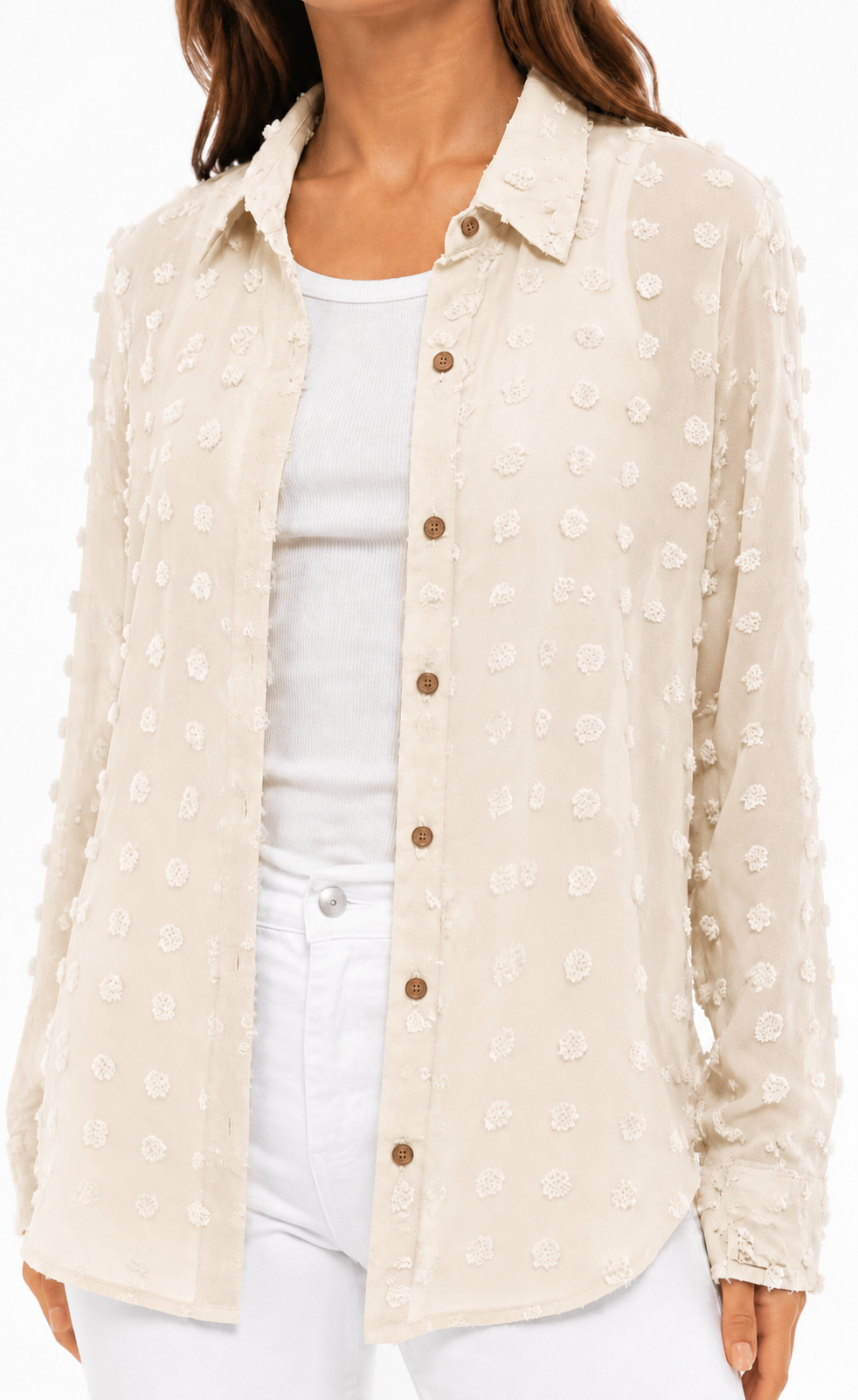 Popcorn Textured Shirt