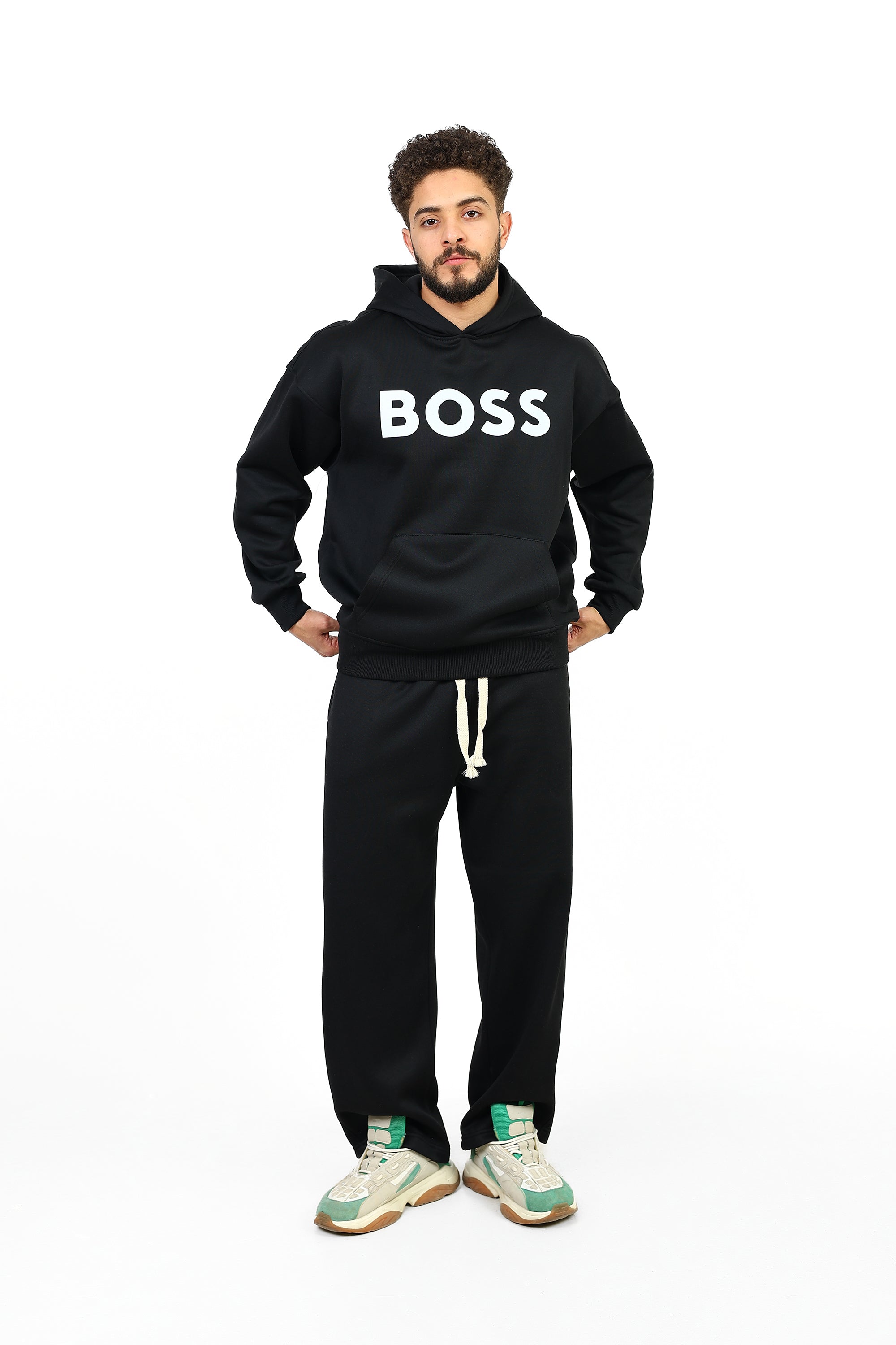 BOSS Unisex Cotton Hoodie