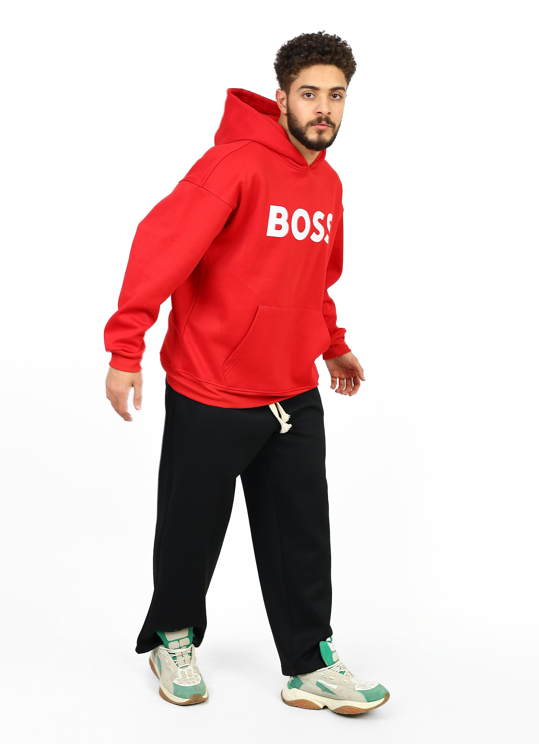 BOSS Unisex Cotton Hoodie