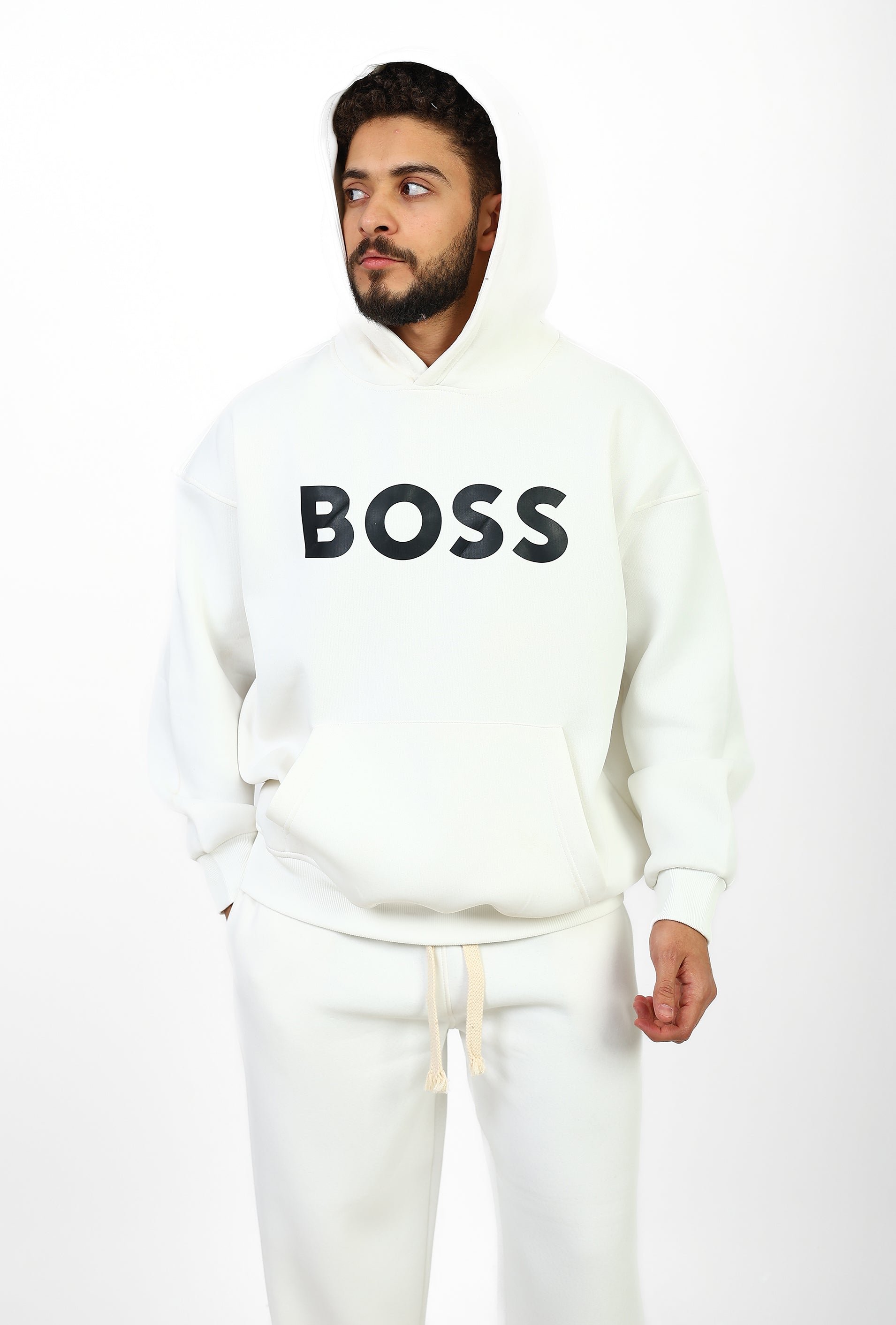 BOSS Unisex Cotton Hoodie