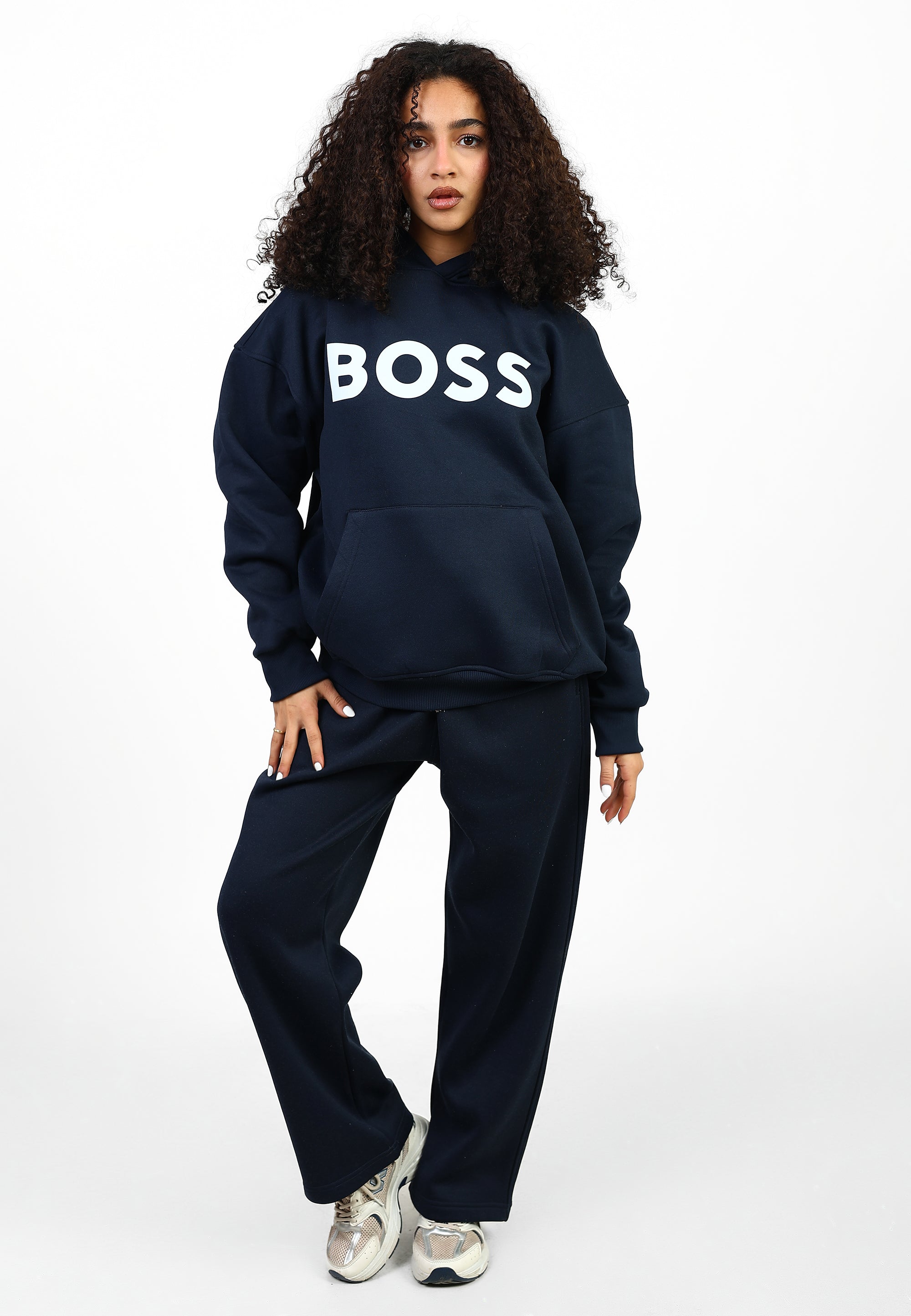 BOSS Unisex Cotton Hoodie