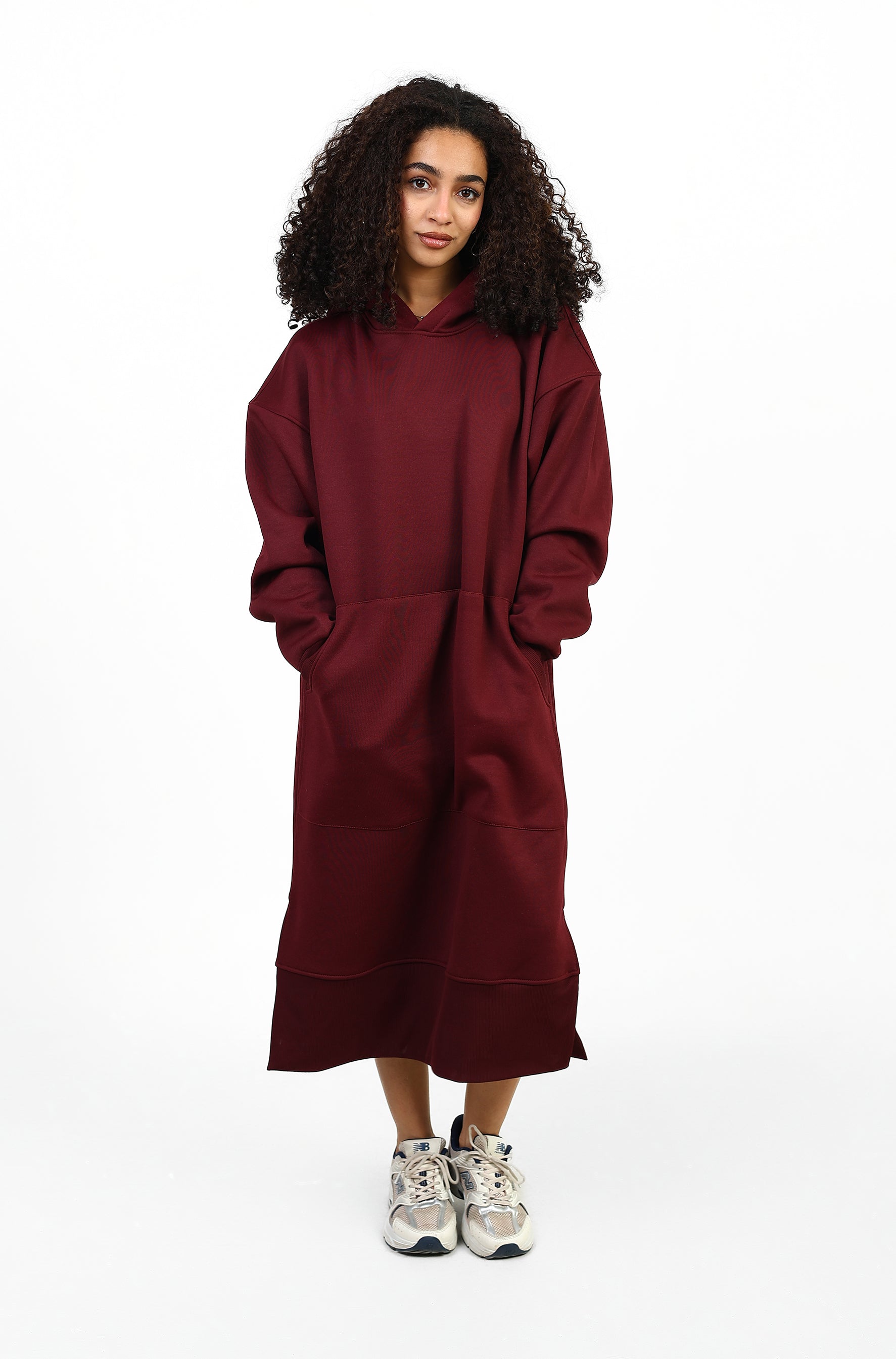 Hoodie Dress – 100% Cotton Melton