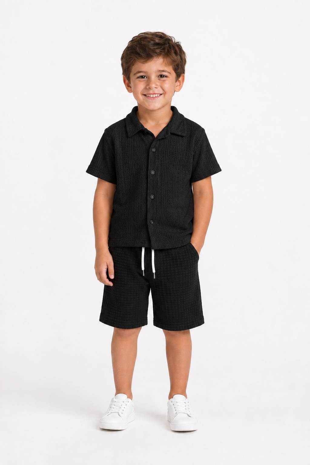 Boys Knit Summer Set