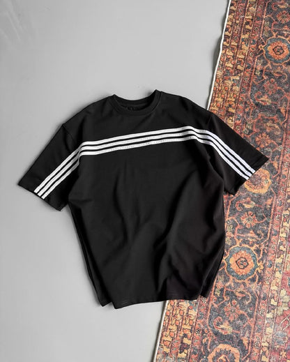 Men's Oversized Stripe Tee
