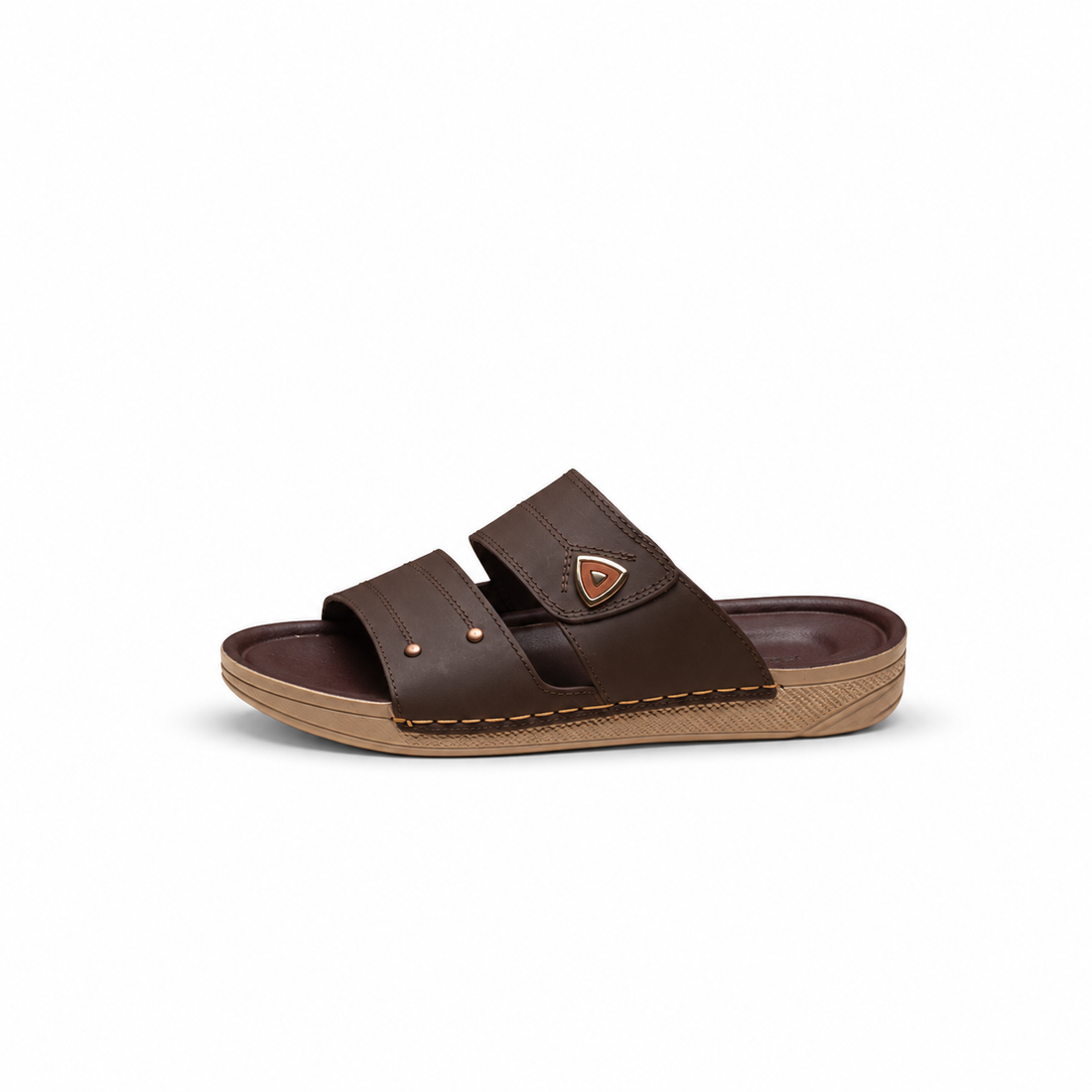 Men's Leather Slides