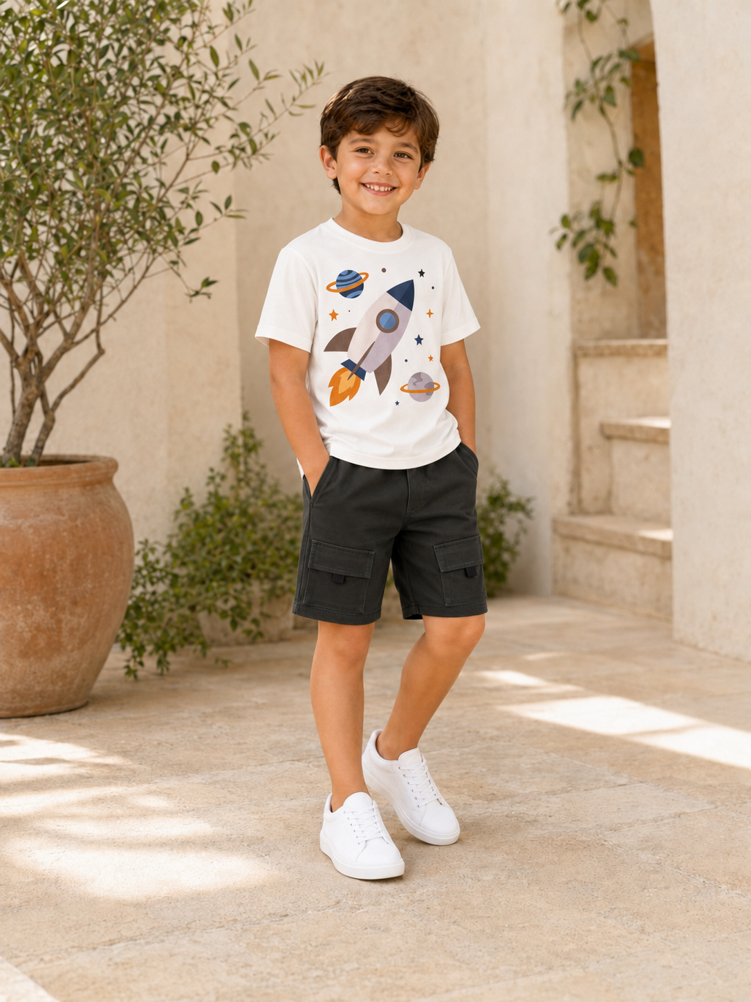 Boys’ Space Casual Set