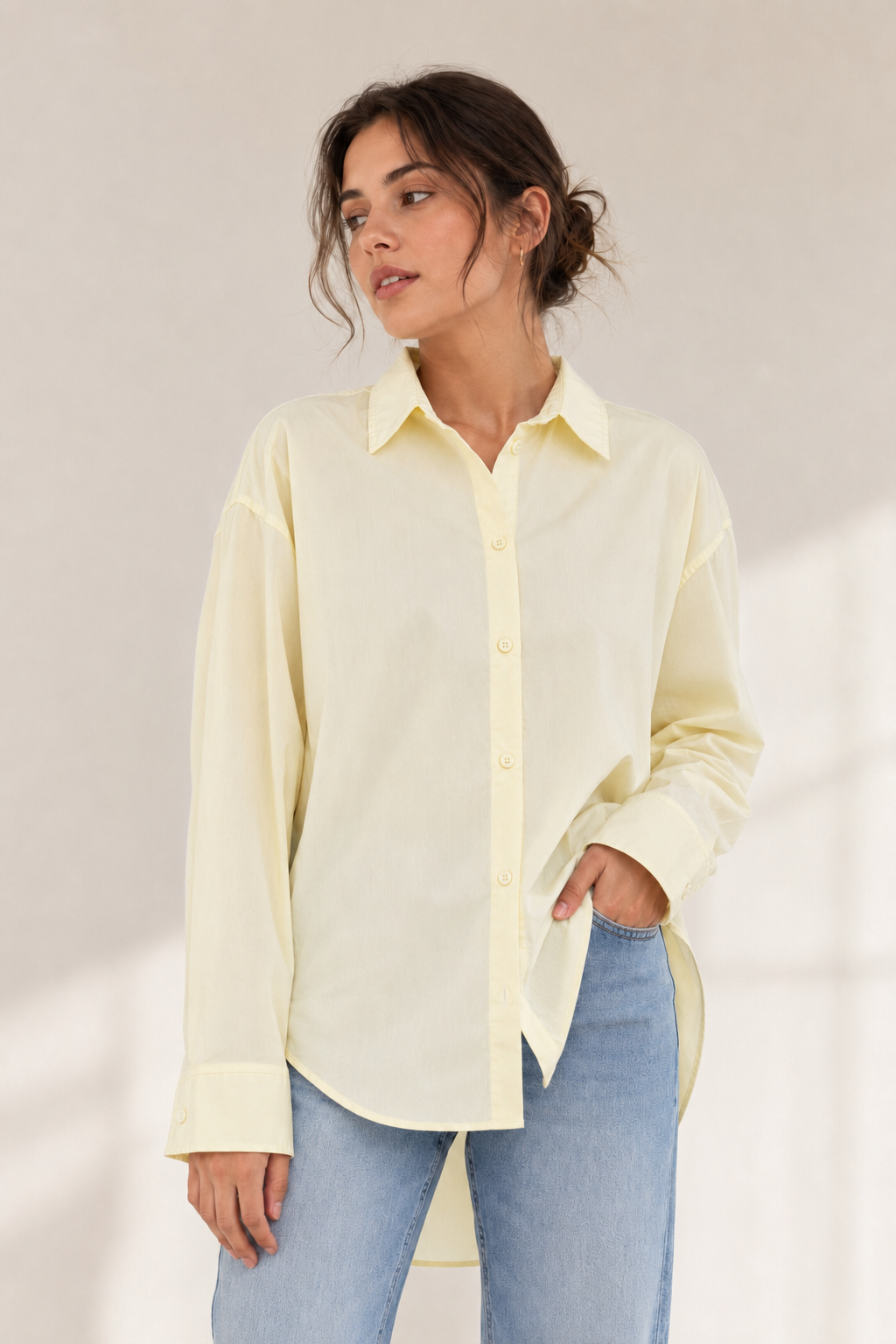 Oversized Cotton Shirt