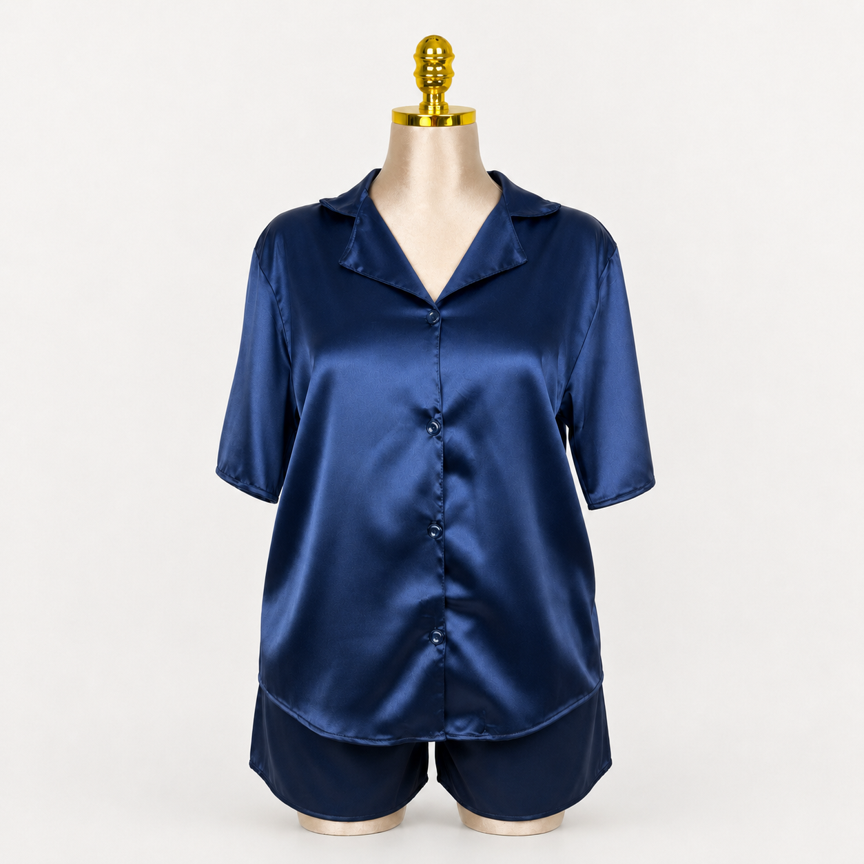 Satin Hot Shorts Set