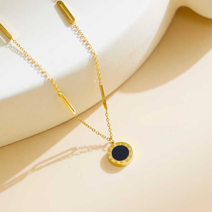 Dual-Face Bulgarian Pendant Necklace