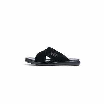 Men's Suede Cross Slippers