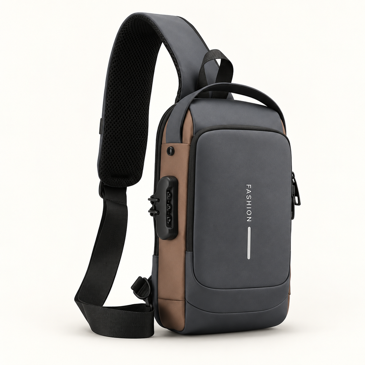 Crossbody Lock Bag