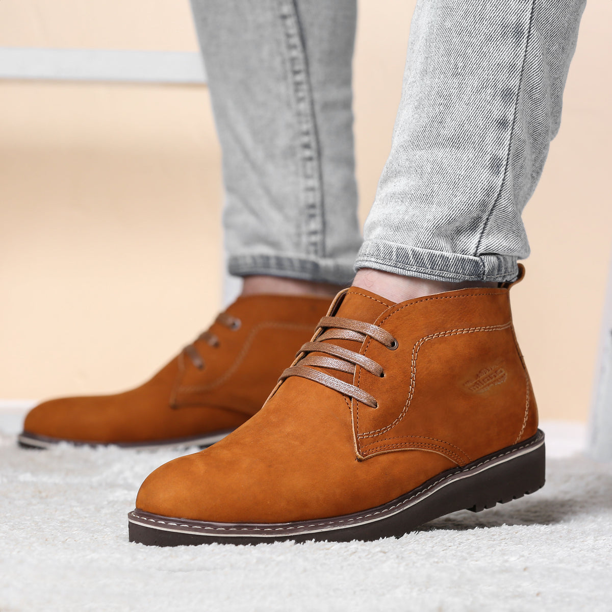 Natural Suede Shoes