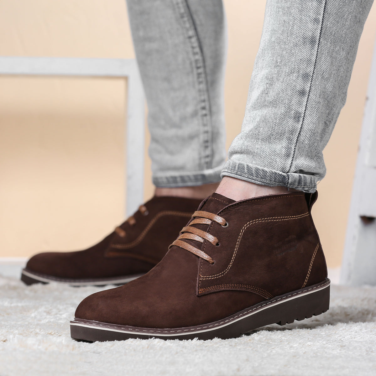 Natural Suede Shoes