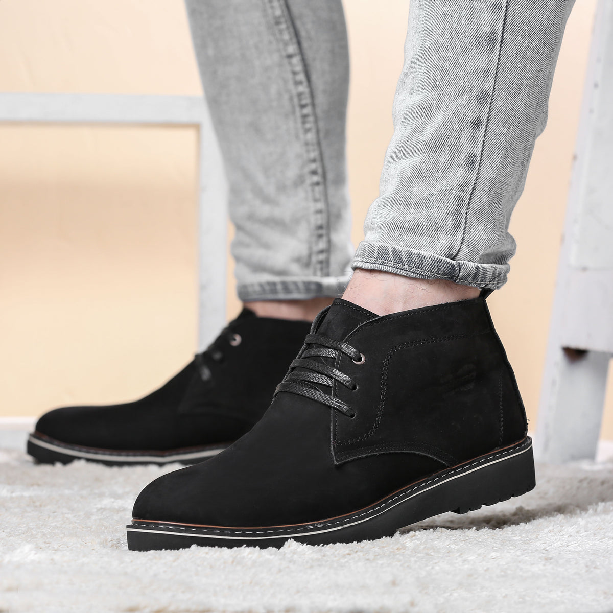 Natural Suede Shoes