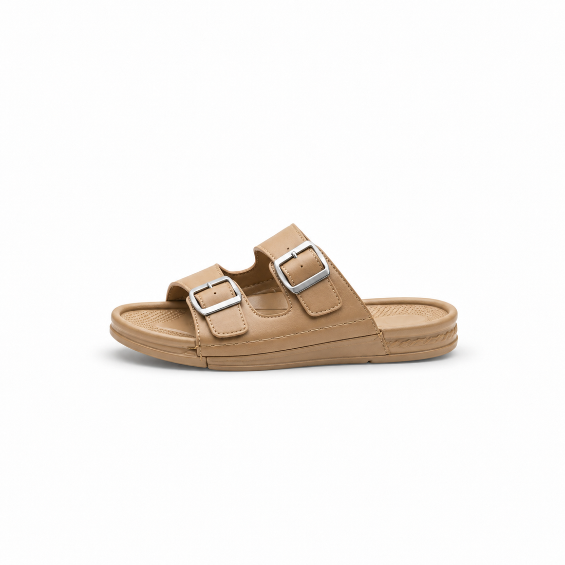 Men's Leather Sandals – 2 Buckles