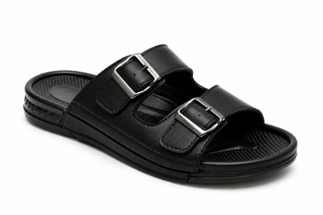 Men's Leather Sandals – 2 Buckles
