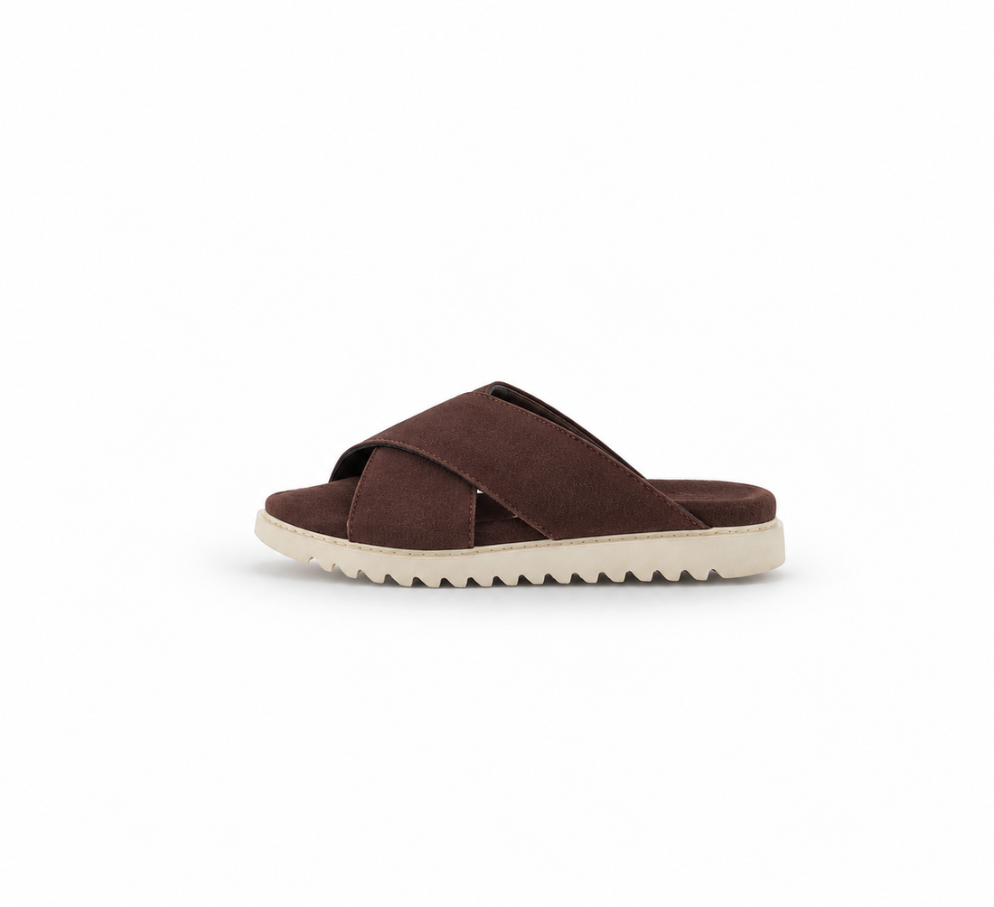 Men's Cross Strap Slipper