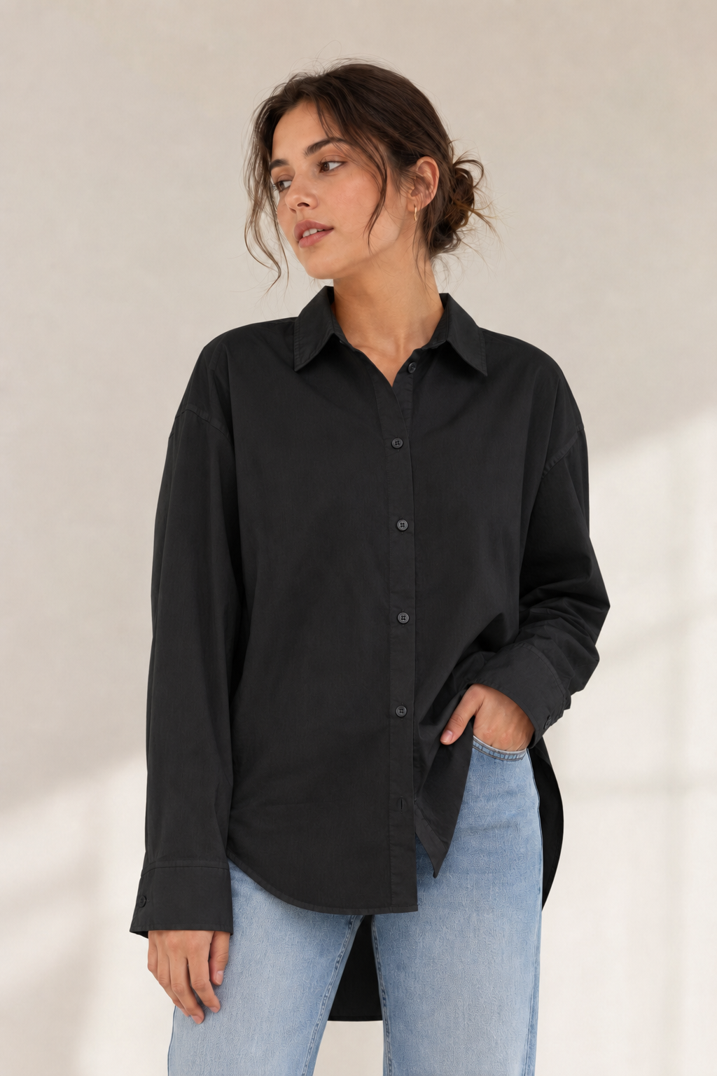 Oversized Cotton Shirt