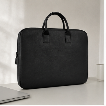 Classic Leather Laptop Bag