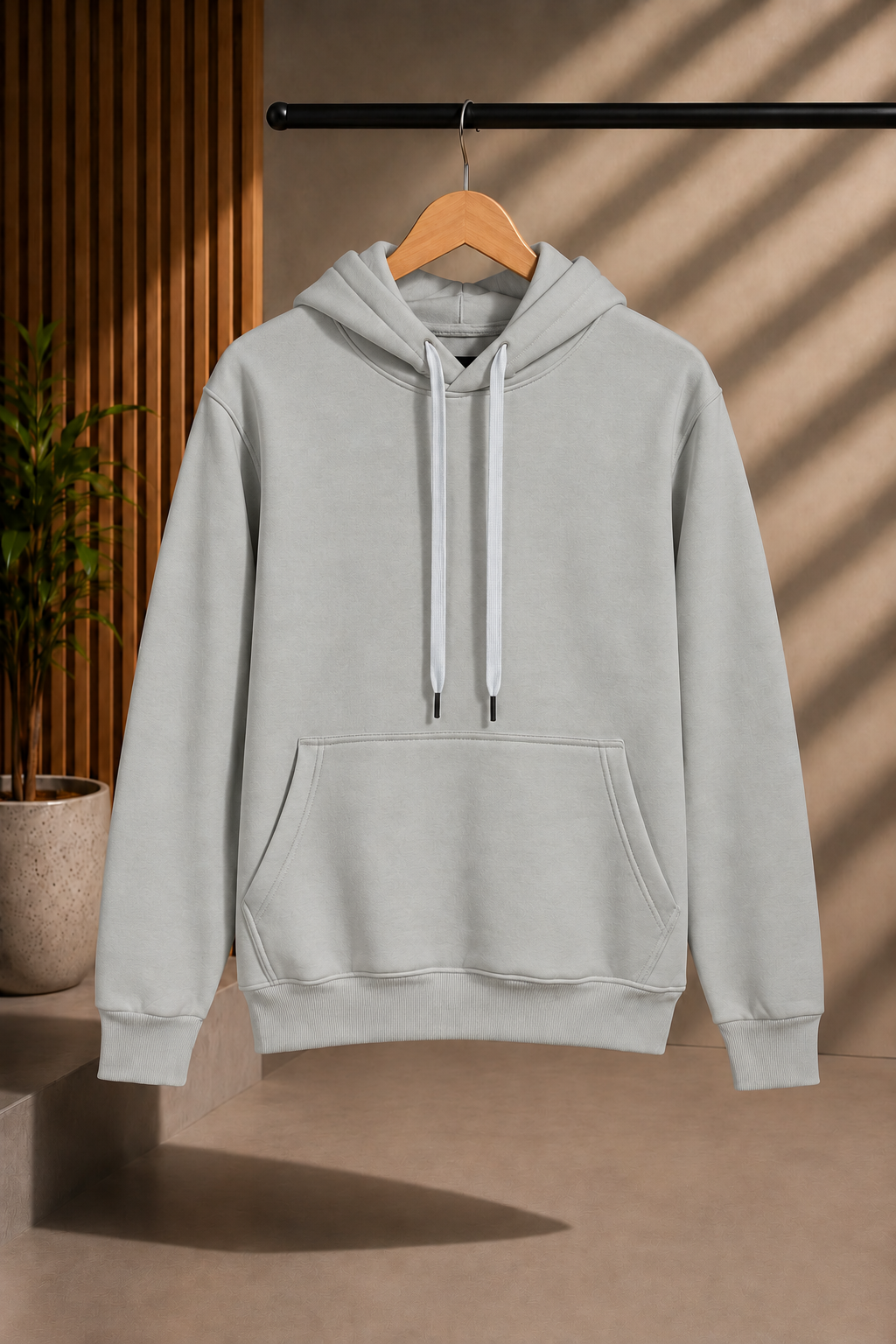 Unisex Plain Hoodie