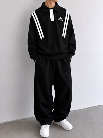 Unisex  Polo Sweatshirt