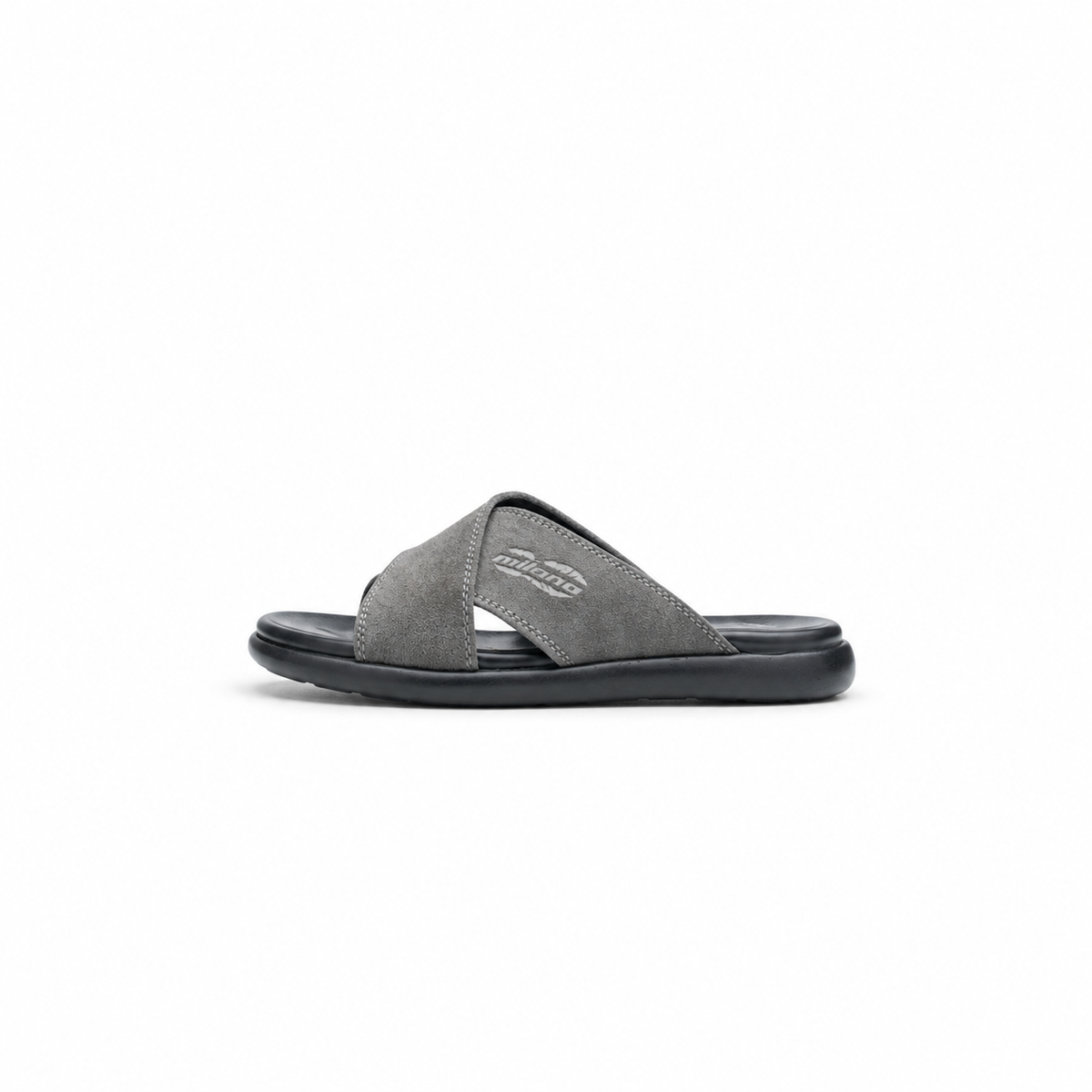Men's Suede Cross Slippers