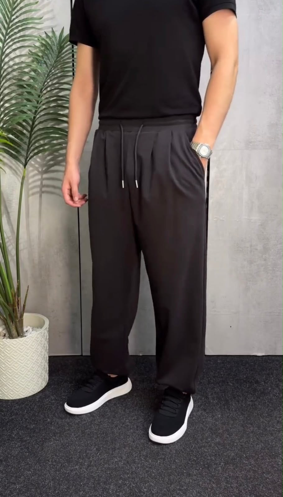 Men’s Wide Leg Sweatpants