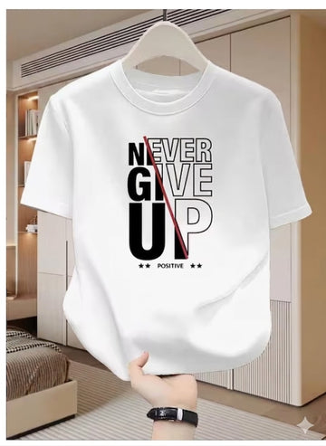 Never Give Up Oversized T-Shirt