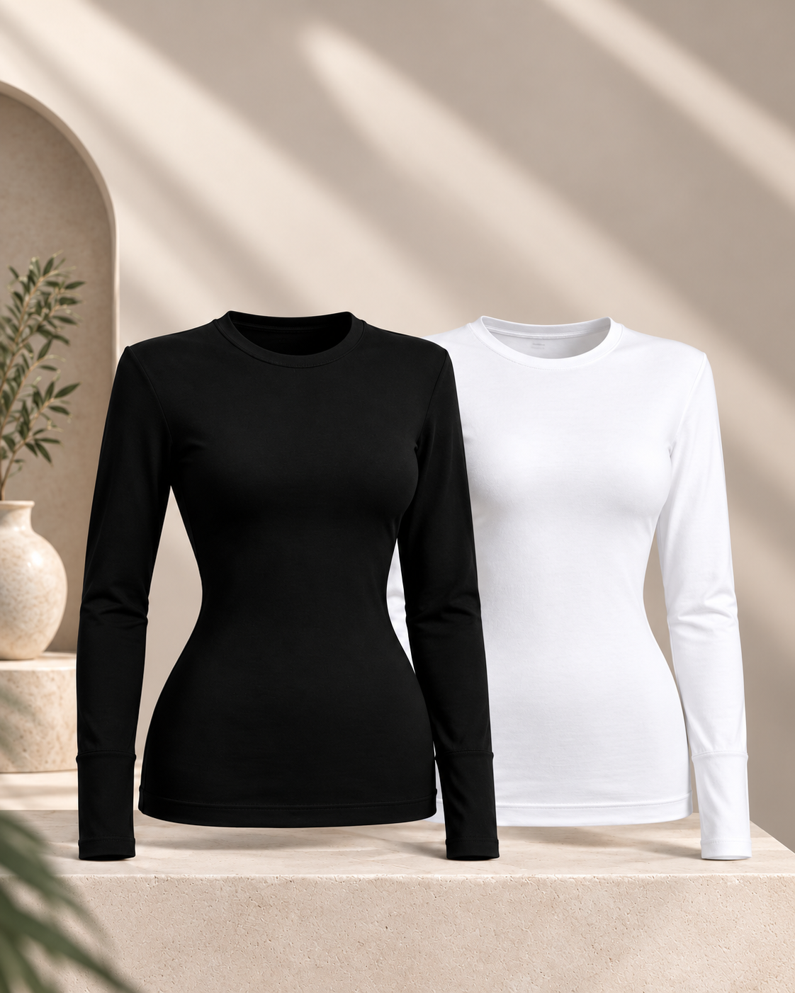 Women's Long Sleeve Sport Top – Pack