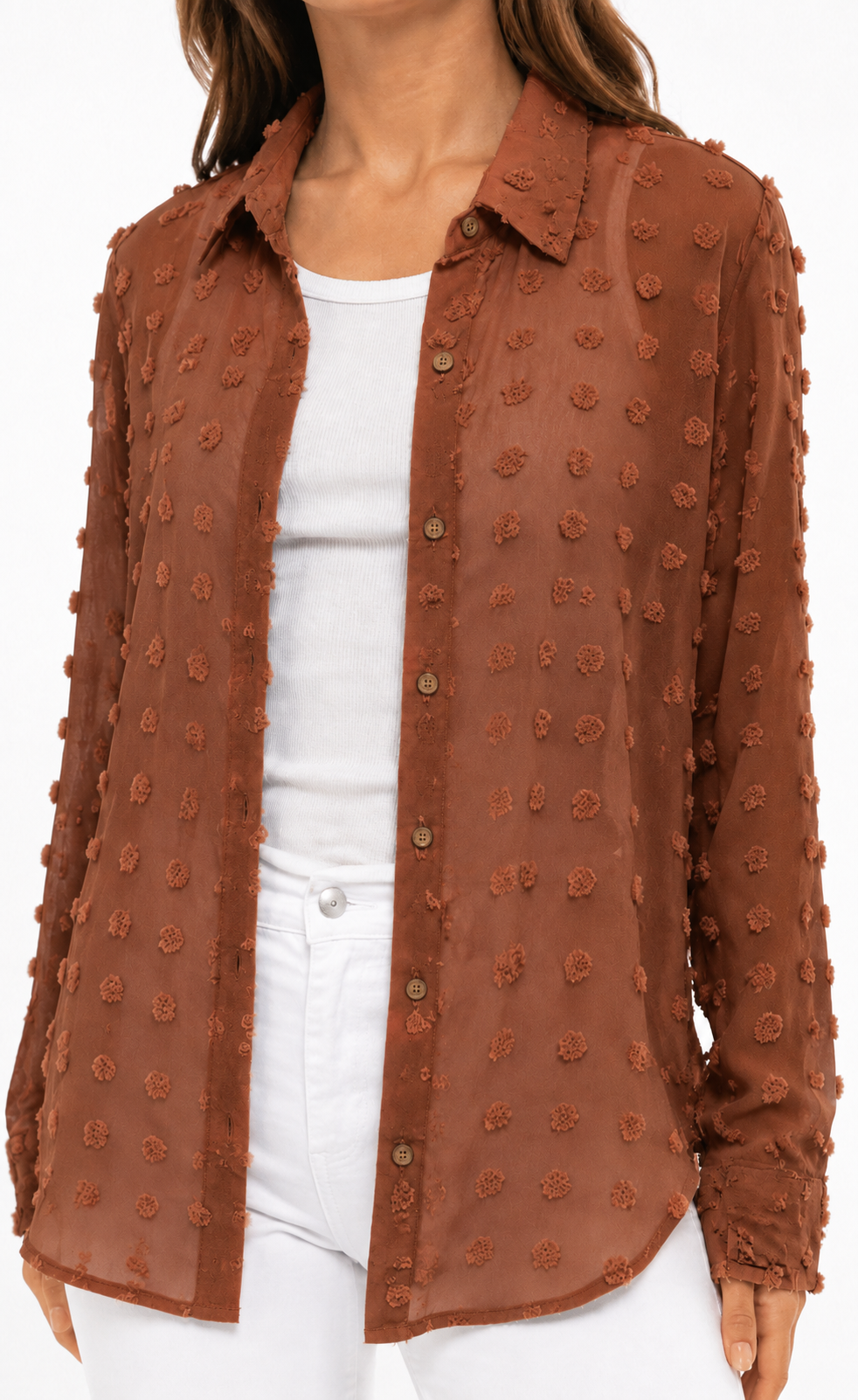 Popcorn Textured Shirt