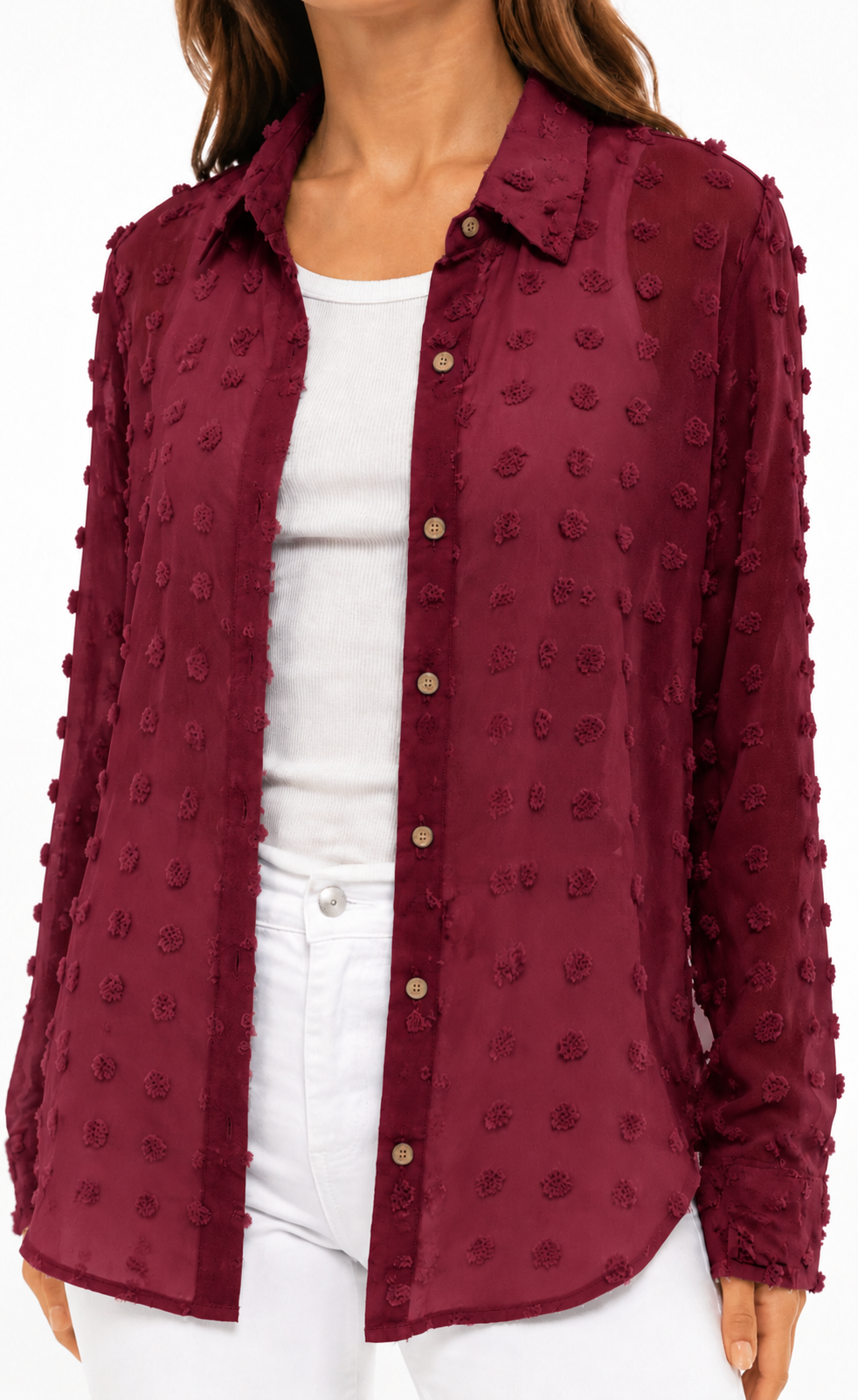 Popcorn Textured Shirt