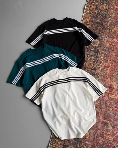 Men's Oversized Stripe Tee