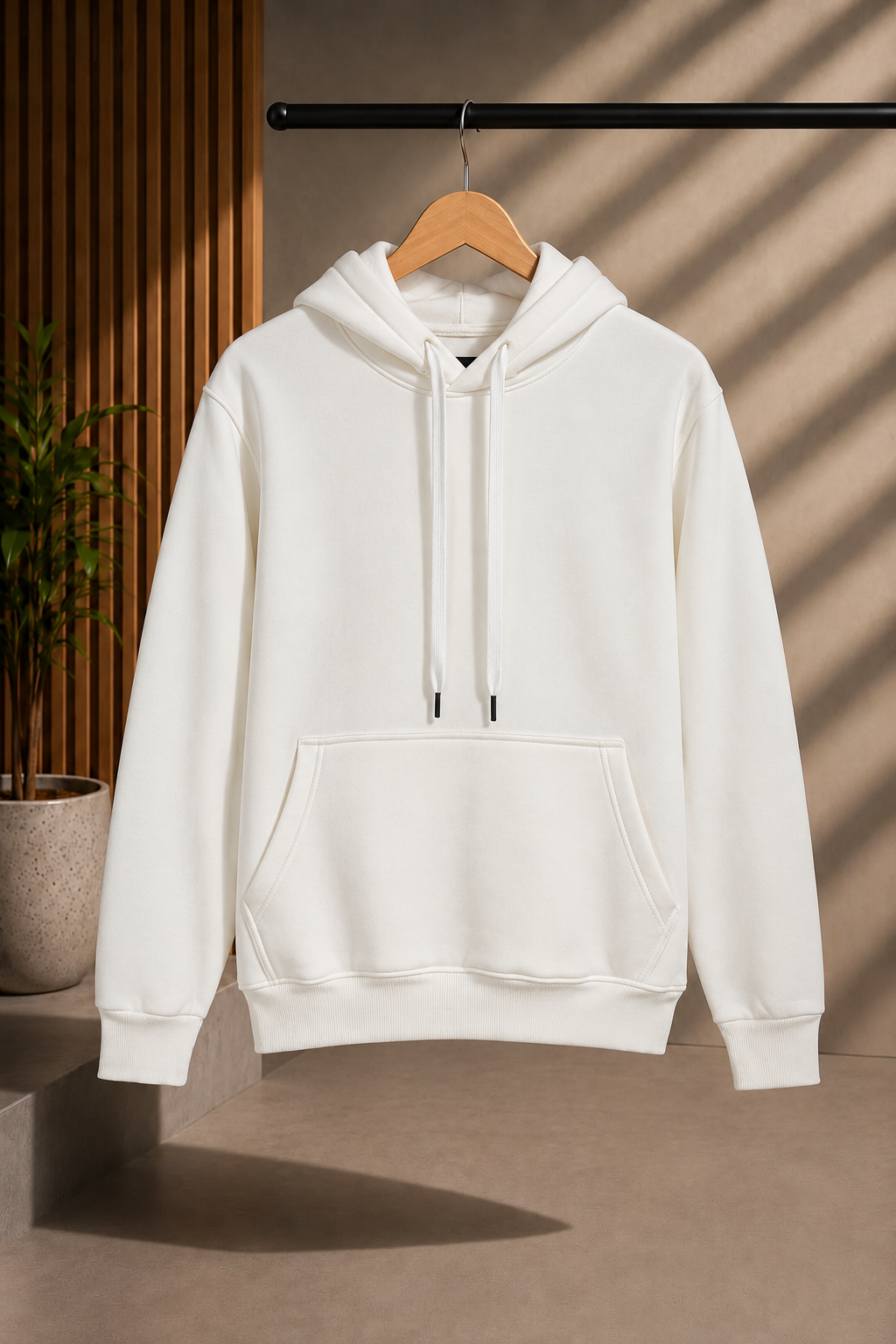 Unisex Plain Hoodie