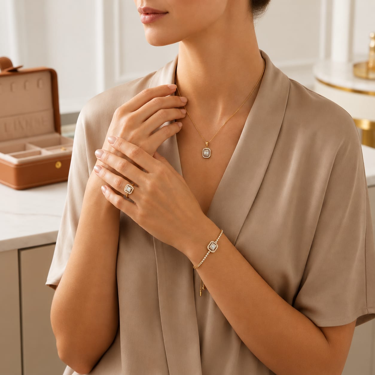 Lazorde Jewelry Set