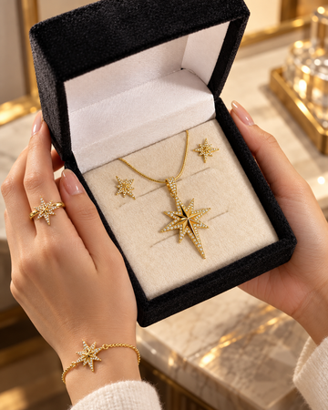 Women's Star Jewelry Set