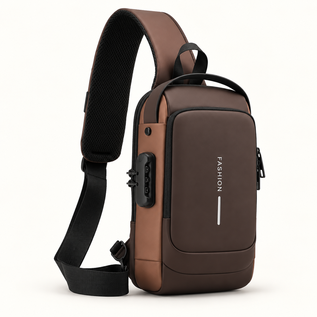 Crossbody Lock Bag