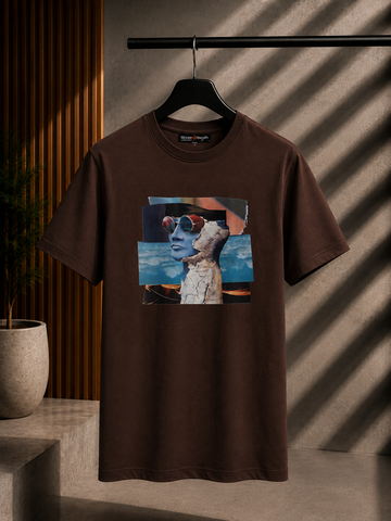 Artistic Print Oversize T-Shirt