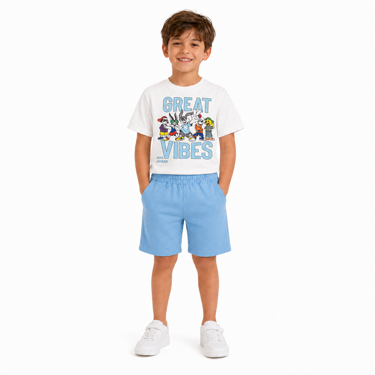Boys’ Great Vibes Casual Set