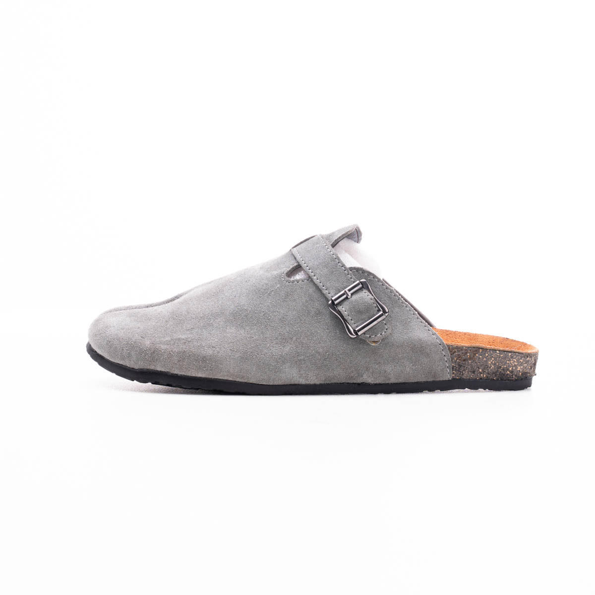 Natural Leather Toe Slippers