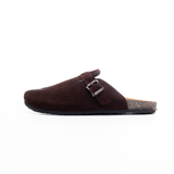 Natural Leather Toe Slippers